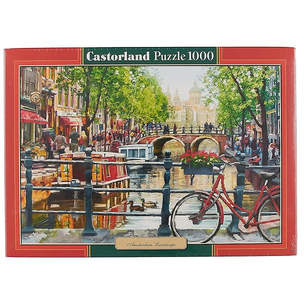 Пазл «Пейзаж Амстердам» 1000 элементов, Castorland 2448574 — 1