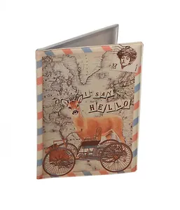 Обложка на автодокументы Олень (KW063-000009)