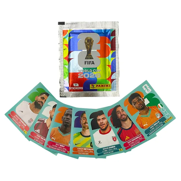 БЛИСТЕР "FIFA WORLD CUP 2026™/ Чемпионат мира (3)" (набор из 3 пакетиков наклеек), ст.30 3171142 — 4