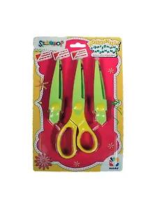 Ножницы с фигурными лезвиями (детские) Волна (453034) (3шт) (Hobby) (блистер)