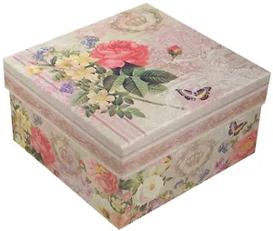 Коробка подарочная "Букет", 13*13*7.5см