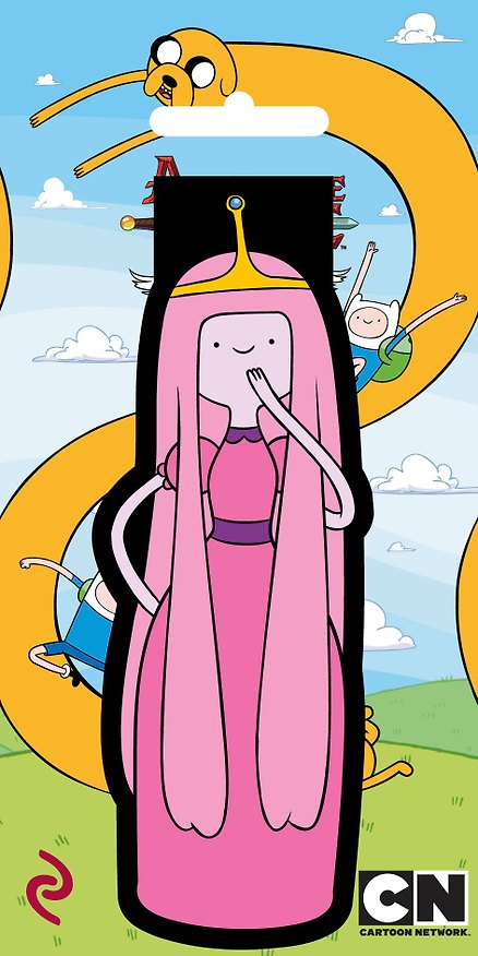 Adventure time Закладка фигурная Принцесса Бубльгум 2597337 — 1