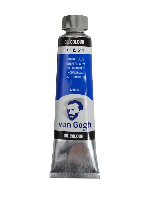 Краска масляная «VAN GOGH» кобальт синий, туба 40мл, Royal Talens 231094 — 1