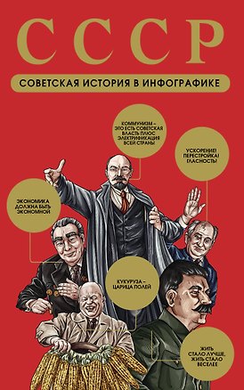 Книга СССР. Советская история в инфографике ()
