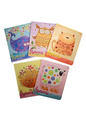 Тетрадь в клетку Альт, "Праздник. веселые зверята", 48 листов, в ассортименте 239500