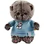 Игрушка мягкая Budi Basa, Басик BABY в голубой футболке (20 см) (BB-057) — 2842561 — 1