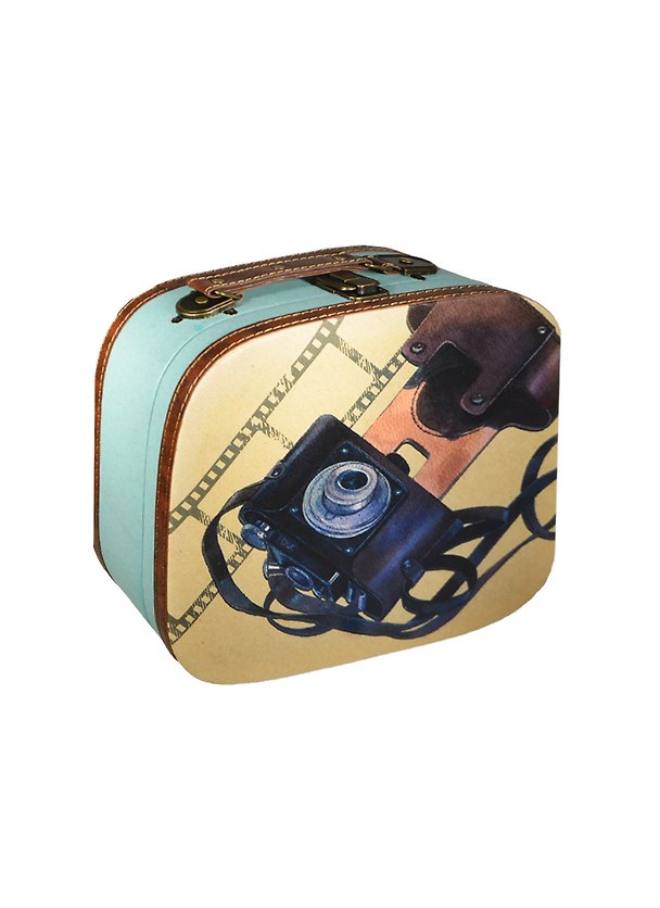 Сувенир, Феникс, Шкатулка декоративная, из МДФ, "Фотоаппарат" 28,5*25*10,5см 2461459 — 1