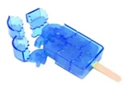 3D Головоломка Ice cream синяя (6809bl)