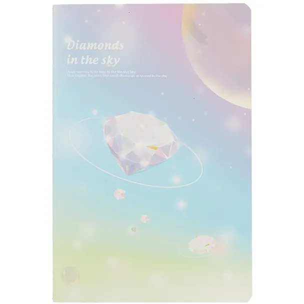 Тетрадь общая «Diamonds in the sky», 40 листов в клетку, А5, в ассортименте - Languo 257465 — 5