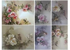 ДРУГИЕ ЛЮДИ Рисовая бумага А3 Птички na1047