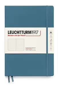 Книга для записей B5 109л тчк. "Composition" тв.обл., Синий камень, Leuchtturm1917