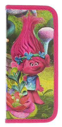 Пенал 2-створчатый узкий "Trolls", без наполнения 335766