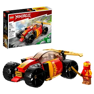 71780 Конструктор детский LEGO Ninjago Гоночный автомобиль ЭВО ниндзя Кая, 94 деталей, возраст 6+ 3169385