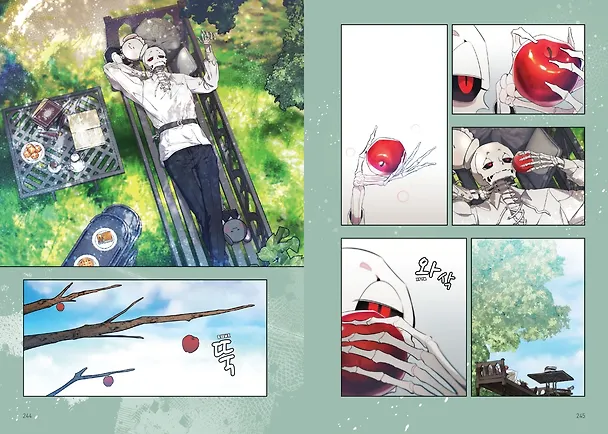 Папочка-скелет. Книга 2 (The Skeleton Becomes a Cat Dad). Манхва 3151564 — 13