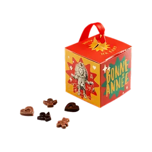 Новогодний набор шоколадных фигурок СЧАСТЬЕ, 50г 3125654