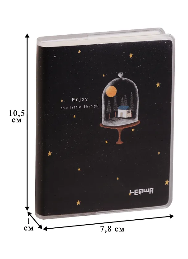 Записная книжка «Little world» А7, 80 листов в клетку 242894 — 2