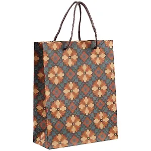 Пакет А5 24*19*8 «Восточные мотивы» крафт, женск.