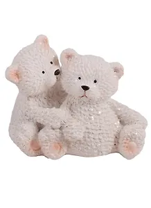 Фигурка Зимние мишки (7,5x5,5x6)