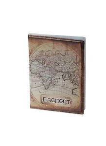 Обложка на паспорт Карта мира (п26)