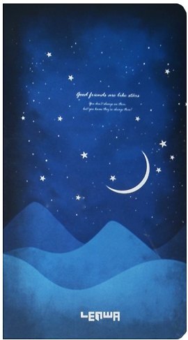 Блокнот «Good friends are like stars» А6, 96 листов 2495043 — 1