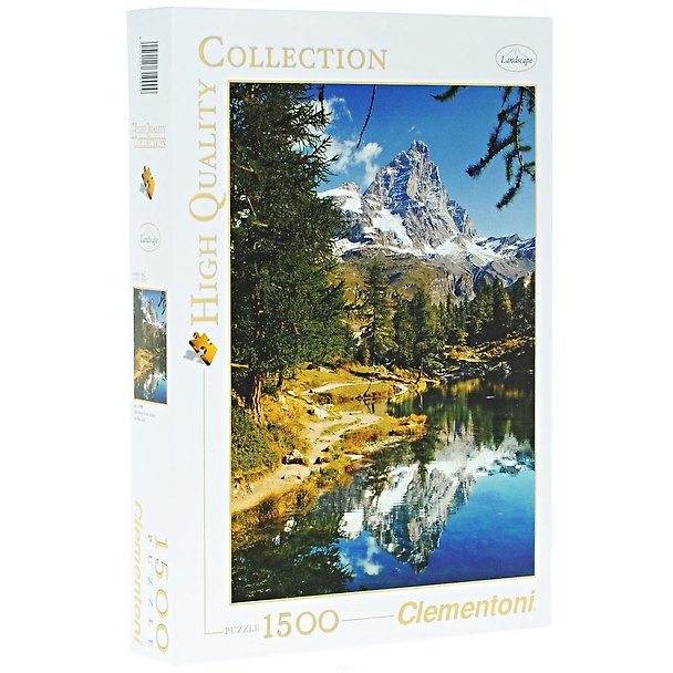 Пазл 1500К 31990 Clementoni Маттерхорн в зеркале (84,3х59,2см) (коробка) 2346645 — 1