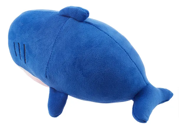 Мягкая игрушка Котик-акула, 30см синий 3093859 — 5
