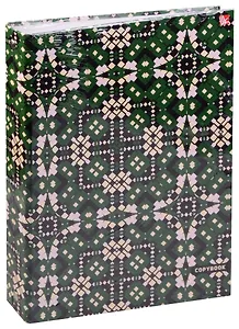 Тетрадь на кольцах в клетку Listoff, "Изумрудный калейдоскоп", 160 листов