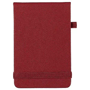 Репортёрская записная книжка Escalada «Шагрень», 60 листов, бордовая, А6