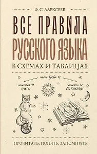 Все правила русского языка в схемах и таблицах