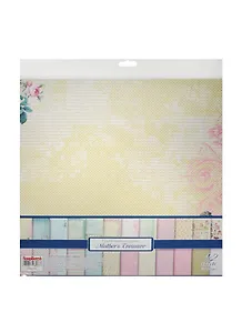 Набор бумаги для скрапбукинга 30,5*30,5см 190гр/м Мамины Сокровища, 12 листов