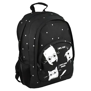 Рюкзак "Три кота" 33*43*13,5 см, 1 отделение, 4 кармана, полиэстер 3081027