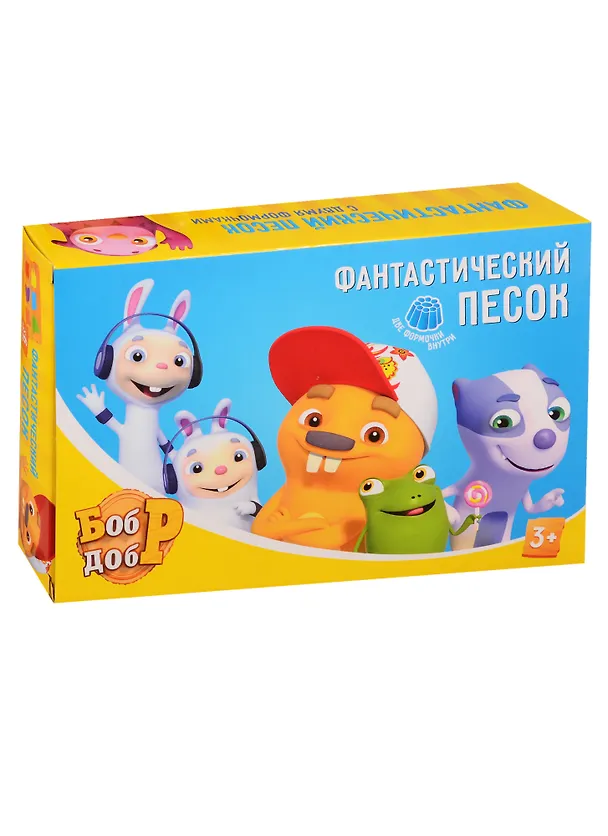 Фантастический песок «Бобр добр», 6 цветов, 840 г. 2787260 — 1