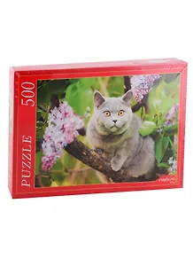 Пазл 500 эл. британская кошка ГИ500-7907