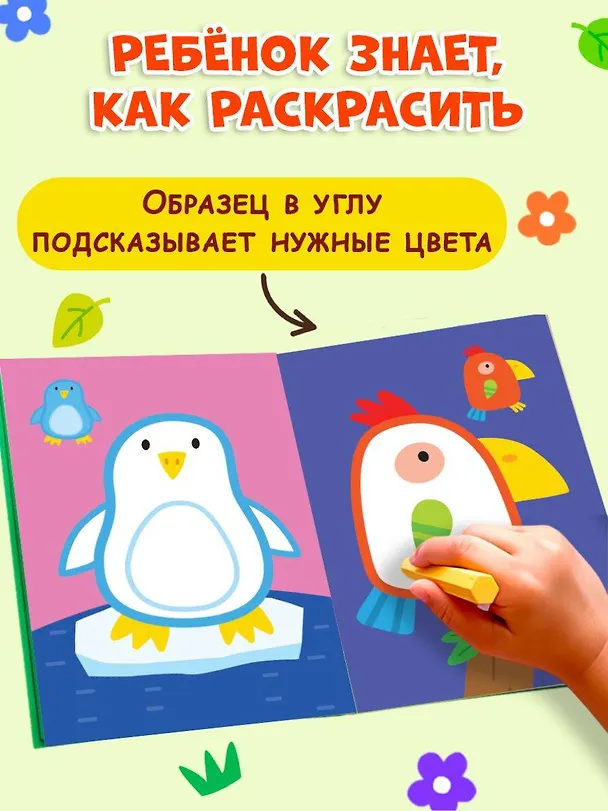 Книга Раскраска с цветным контуром (Улитка) () — 7