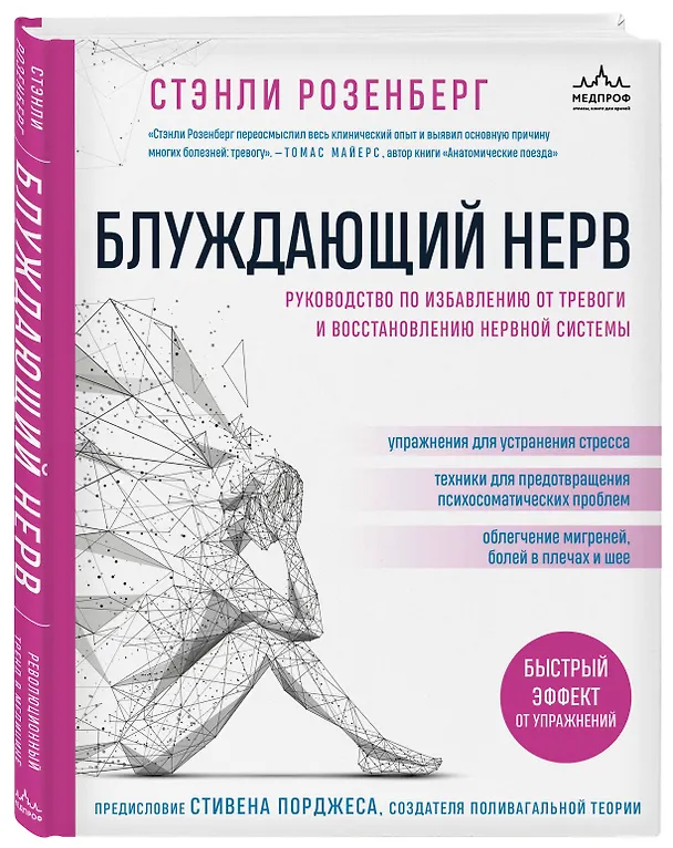 Книга Блуждающий нерв. Руководство по избавлению от тревоги и восстановлению нервной системы (Стэнли Розенберг) — 4