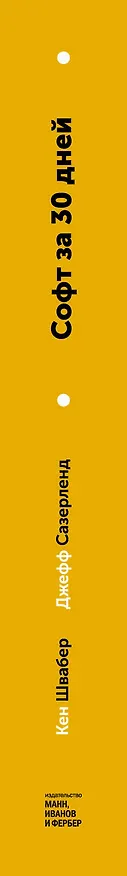 Книга Софт за 30 дней. Как Scrum делает невозможное возможным (Джефф Сазерленд, Кен Швабер) — 3