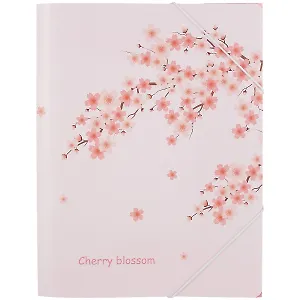 Папка на резинке А4 "Сакура"
