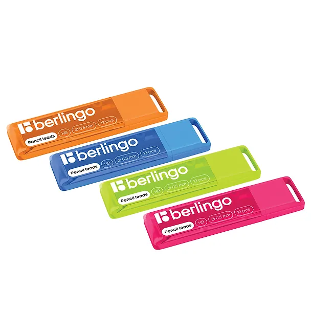 Грифели для механических карандаше, Berlingo, 0,5 мм, HB, 12 штук 2930579 — 7