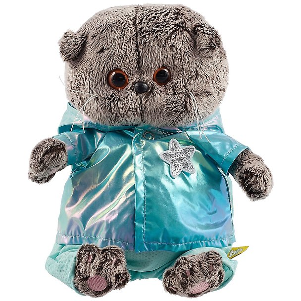 Мягкая игрушка Басик BABY в модной курточке (20 см) 2928332 — 1