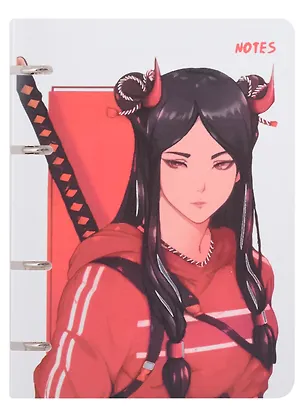 Тетрадь на кольцах в клетку Listoff, Power time, 100 листов 2973666