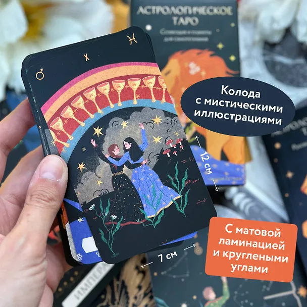 Книга Астрологическое таро. Созвездия и планеты для самопознания (Чечилия Латтари, Ана Чавес) — 6