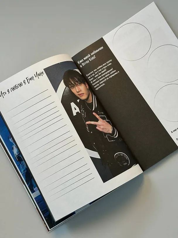 Книга Stray Kids и я. Иллюстрированный фанбук с фотографиями группы () — 10