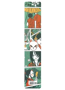 Закладка для книг пластиковая "Аниме. Страничка манги цветной"