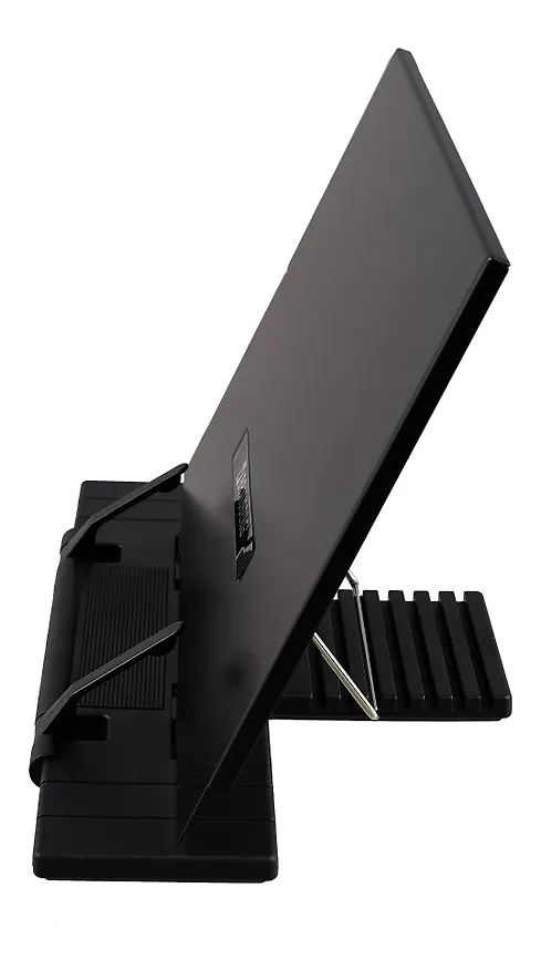Подставка для книг, черная, пластик/металл - Brauberg 262581 — 4
