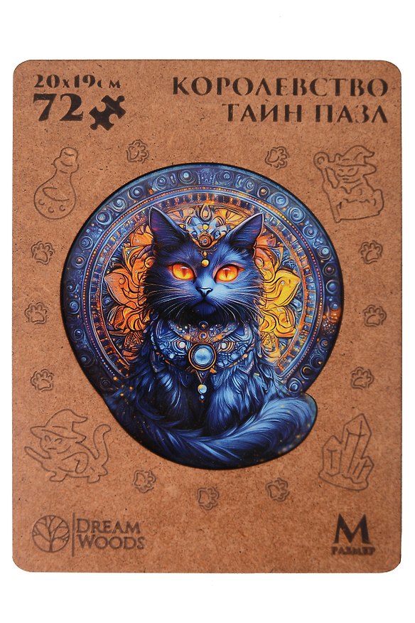 Фигурный пазл «Королевство тайн» 72 элемента, Dream Woods 3158618 — 1