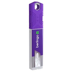 Лезвия сменные 18мм 10шт для ножей, пласт. пенал, Berlingo