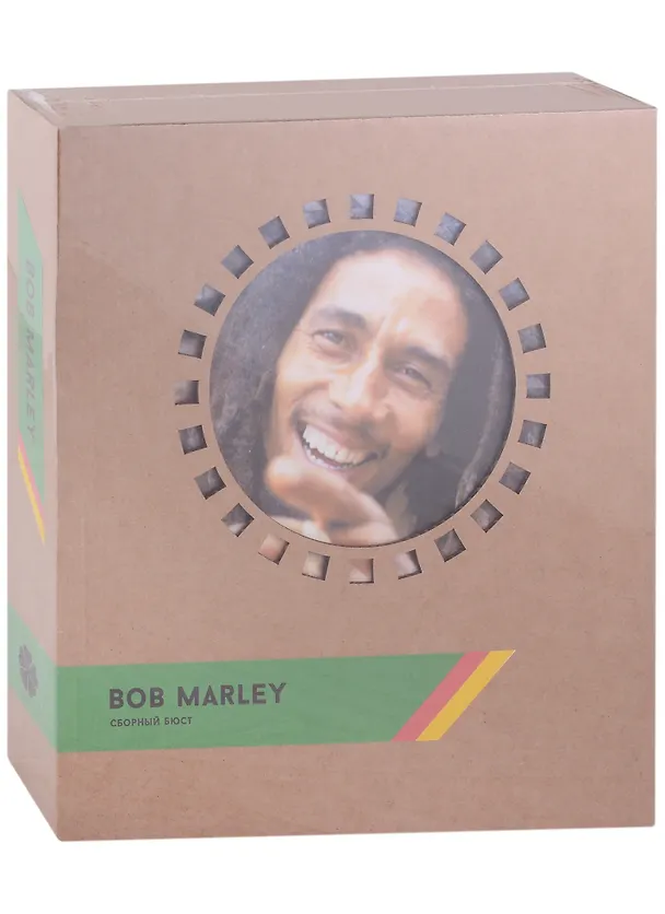 Конструктор из картона Декоративный бюст - 3D Боб Марли/Bob Marley 2912681 — 1