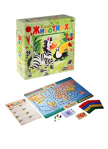 Play Land Детская образовательная игра В мире животных (А-710) (5+) (упаковка)