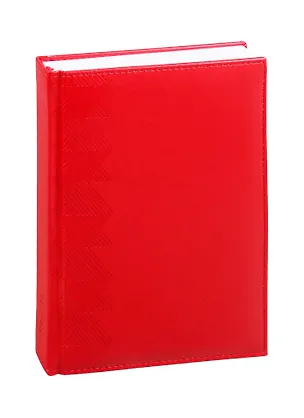 Ежедневник недат. А5 160л Сариф-эконом красный, кожзам, тв.переплет, обл.поролон, офсет, ляссе 255504