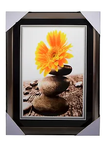 Картина Желтая гербера на камнях (31х41) (831916)